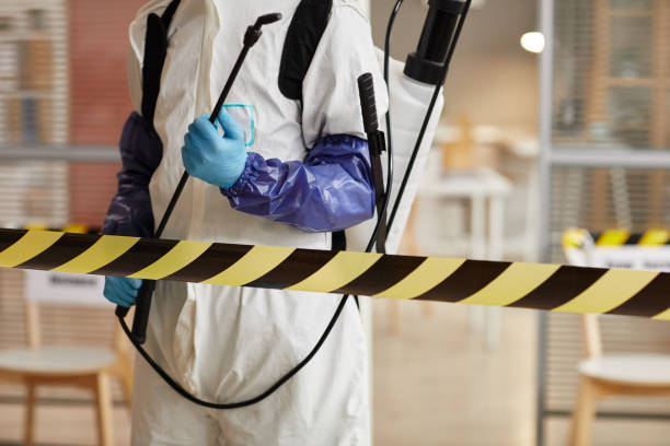 Professional Blood Cleanup technician working in Beverly, OH